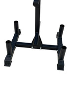 Olympic Bumper Plate Tree with 6 Posts & 4 Bar Holders