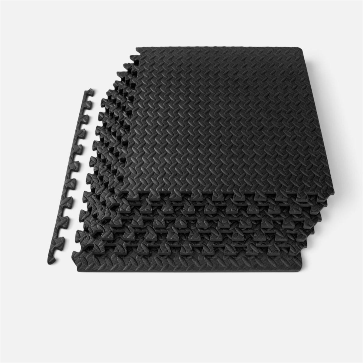 Package of 6 mats 24x24inch foam mats