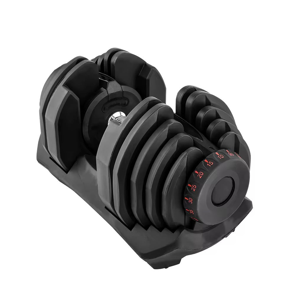 Pair of 10 to 90 lb adjustable dumbbells